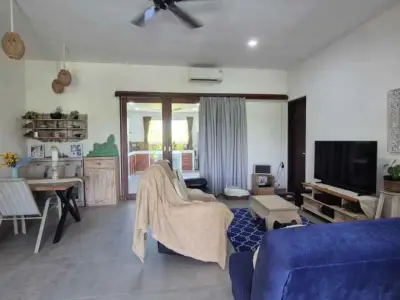 Tropical 3BR Villa w/ Rice Field and Mountain View, Singakerta, Gianyar, 15 minutes to Ubud.