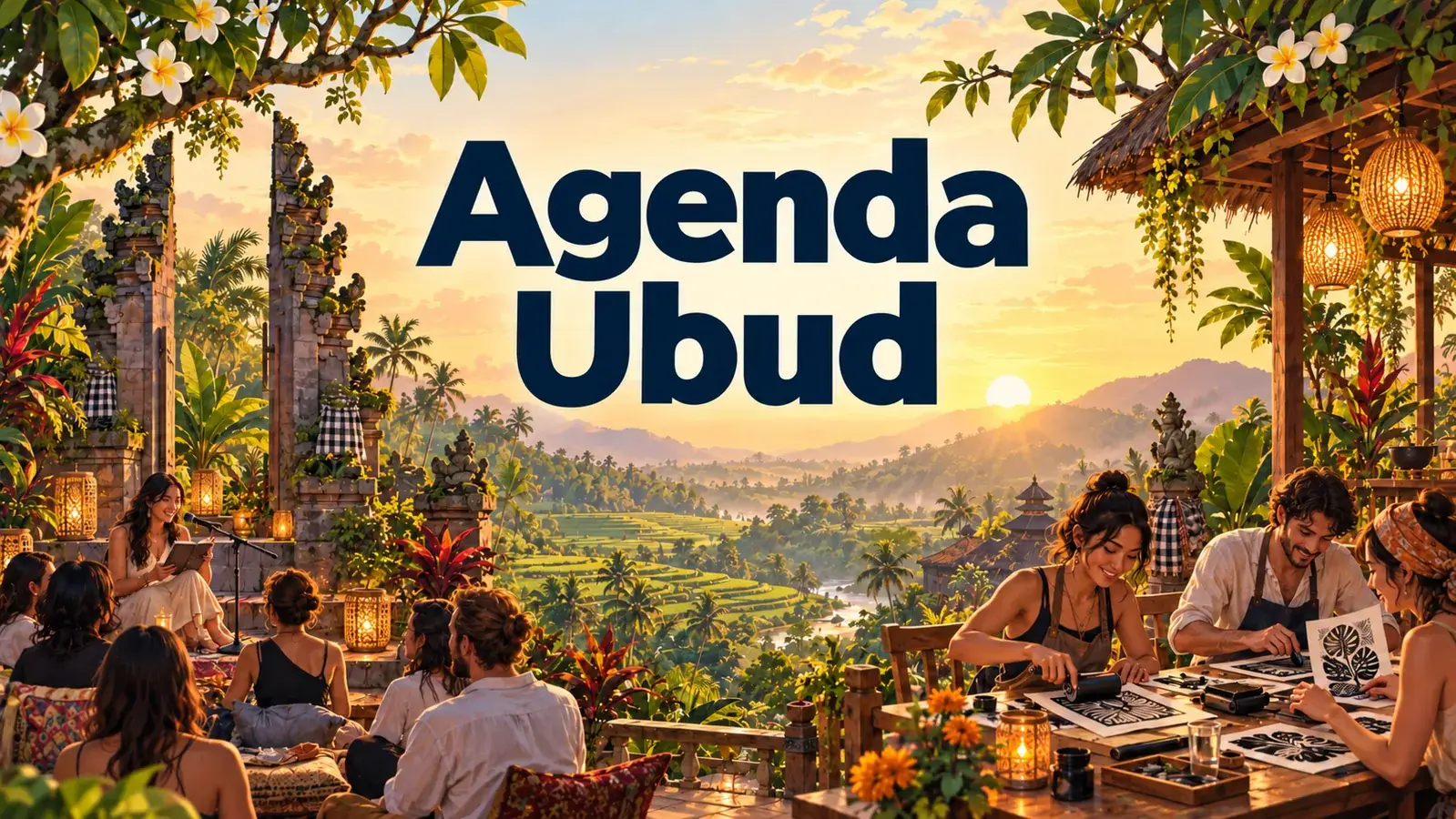 Agenda Ubud — Festival, Lokakarya Kreatif dan Pertemuan