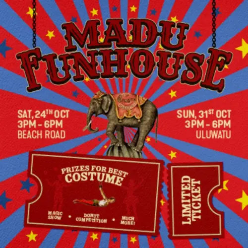 Madu Funhouse: Sirkus Halloween untuk Keluarga