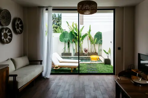 Resort operativo di 7 ville in vendita a Ubud