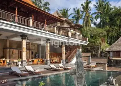 Operating boutique hotel and restaurant for sale in Petulu, Ubud