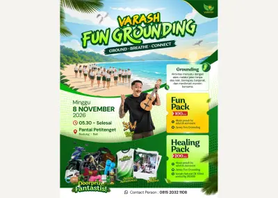 Varash Fun Grounding — camminata comunitaria a piedi nudi
