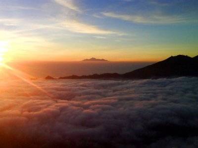 Scalare il Monte Batur a Bali