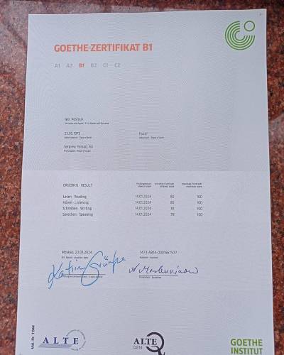 Goethe-Zertifikat B2 in Frankfurt WhatsApp(+371 204 33160)We provide GOETHE AND TELC From Level A1,A2,B1,B2,C1,C2 And Above This Levels without test